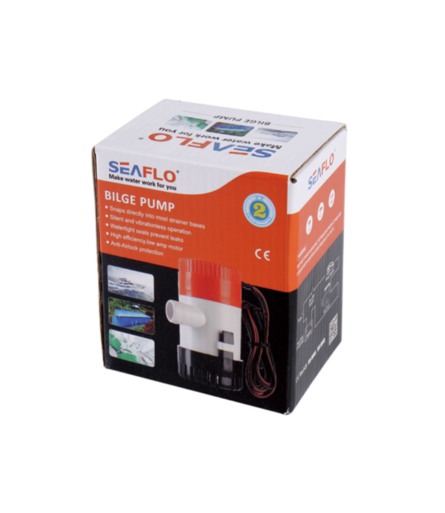 SeaFlo Bilgepomp 12V 500GPH