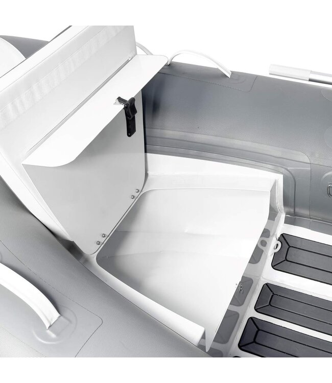 HIBO PRO Aluminium RIB Boot Style Grijs/Wit 2.50