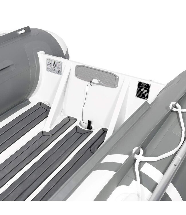 HIBO Style Aluminium RIB Boot Style Grijs/Wit 3.30