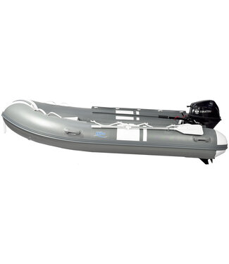 HIBO HIBO PRO Aluminium RIB Boot Style Grijs/Wit 3.30 + 9.8 PK