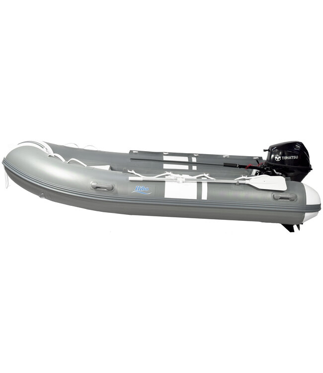 HIBO PRO Aluminium RIB Boot Style Grijs/Wit 3.30 + 9.9 PK
