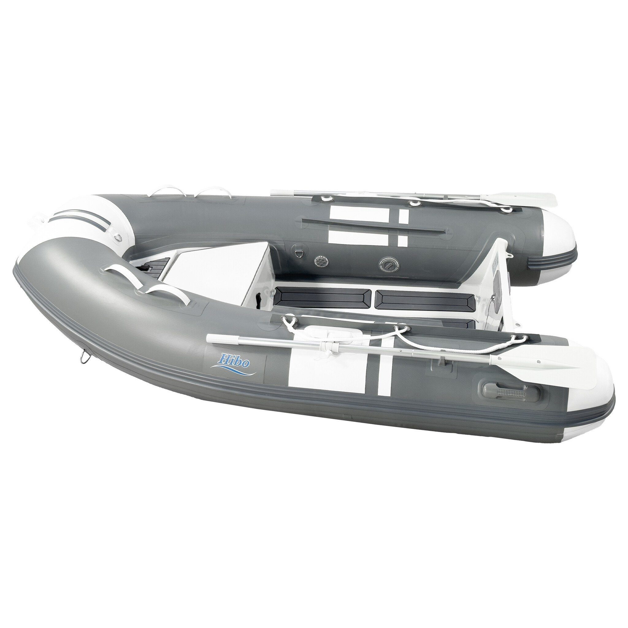 Zitting Rib Boot HIBO Style Aluminium RIB Boot Style Grijs/Wit 2.70 - Rubberbotenonline.nl