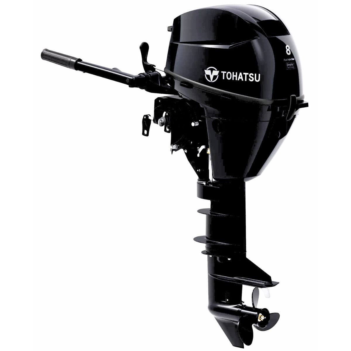 Tohatsu Tohatsu Buitenboordmotor 8 PK Langstaart Injectie (L), foto 2 van 2