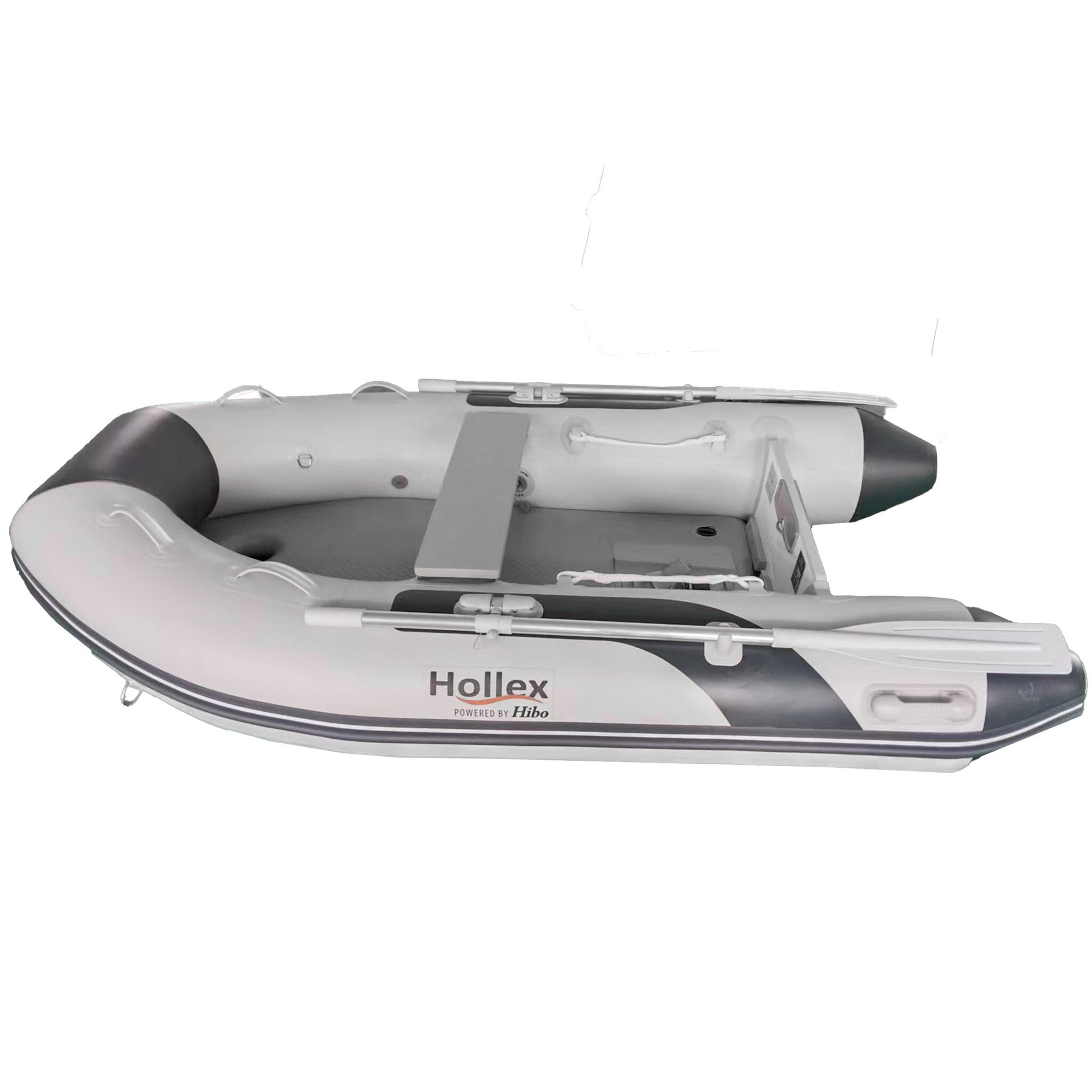 HIBO Hollex by Hibo 2.35 Airdeck Rubberboot met motor Hidea 2.5 PK, foto 3 van 4
