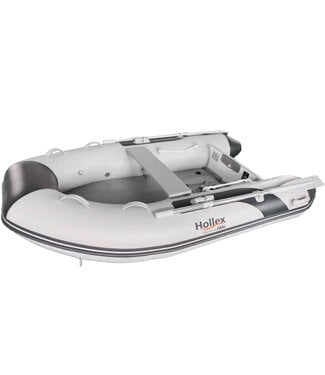HIBO Hollex by Hibo 2.35 Airdeck Rubberboot met motor Wolong Flowstar 1.5 KW