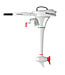 Hollex by Hibo 2.35 Airdeck Rubberboot met motor Wolong Flowstar 1.5 KW