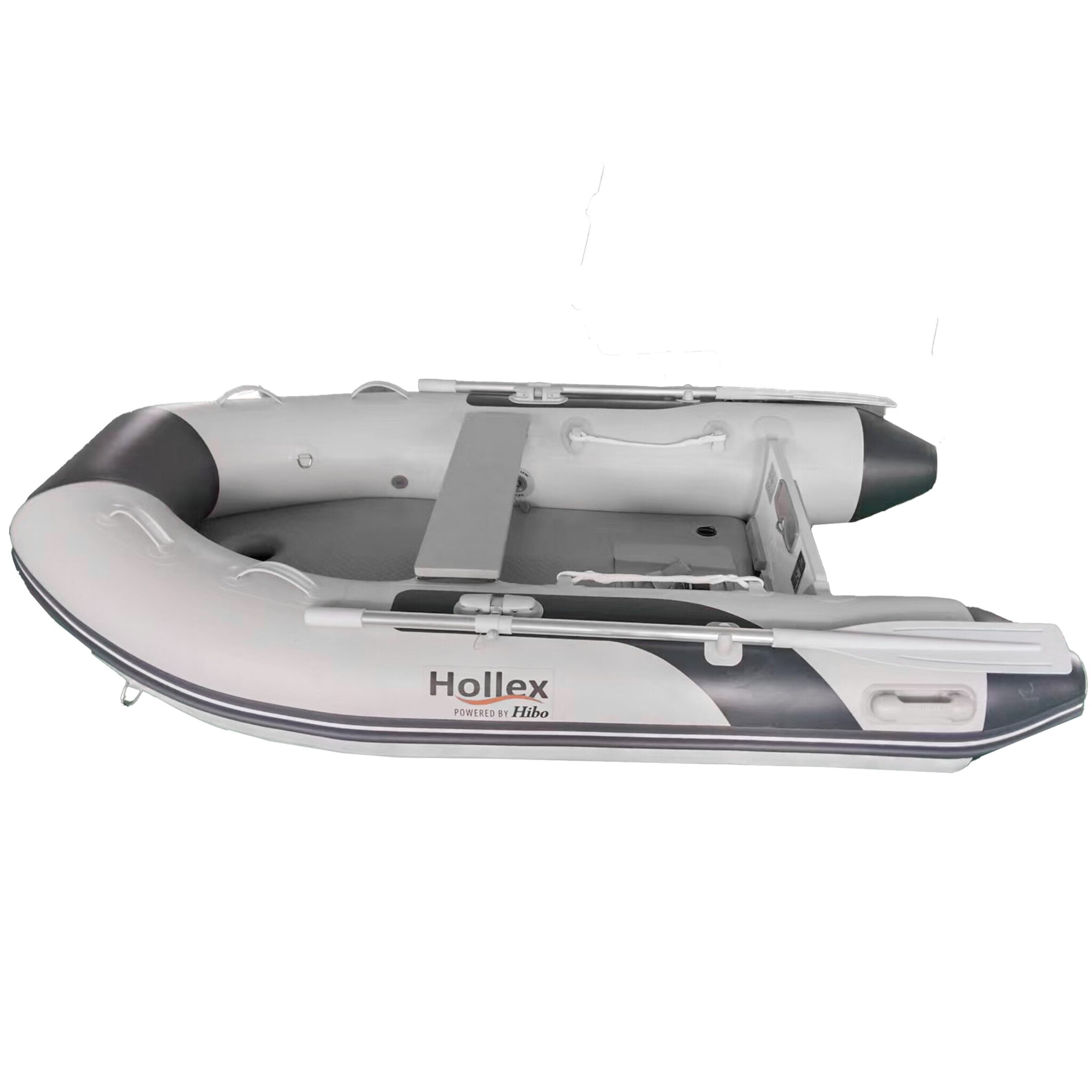 HIBO Hollex by Hibo 2.35 Airdeck Rubberboot met motor Torqeedo Travel 903, foto 2 van 4