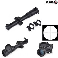 1-4x24SE Tactical Scope Black (Red/Green Reticle)