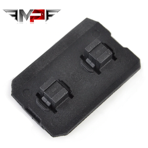 MP Type 2 M-lok Top Covers Black (12 Pcs)