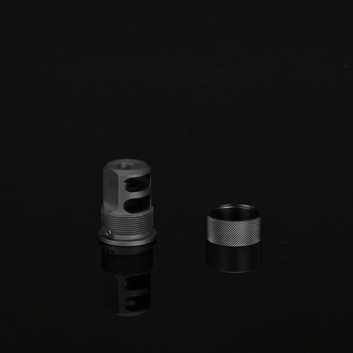 Silverback Muzzle Brake SRS .30, Modelo A2 (Compatible con Silenciador DTSS)