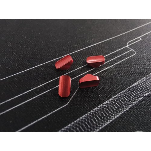 STALKER Panthera  concave CNC Aluminium Nub STALKER Panthera  concave CNC Aluminium Nub