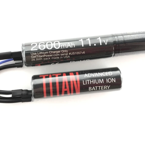 Titan Lithium Ion 2600mAh 11.1v Nunchuck T-Plug Titan Lithium Ion 2600mAh 11.1v Nunchuck T-Plug