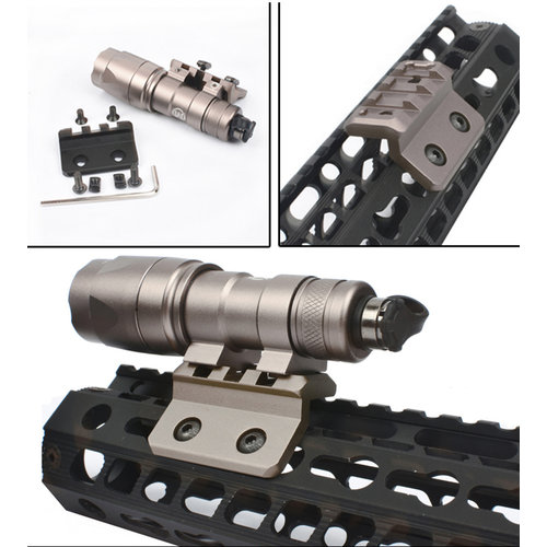 WADSN OffSet Picatinny Top Mount Dark Earth M-lok / KeyMod WADSN OffSet Picatinny Top Mount Dark Earth M-lok / KeyMod