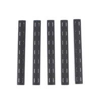 Kit BCM KeyMod Top Panel (5pcs) Negro