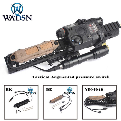 WADSN Tactical Pressure Switch Double Plug Black