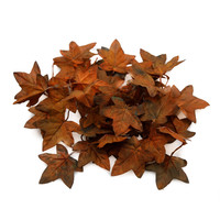 High Quality Artificial Maple Leaves (Brown/Orange)