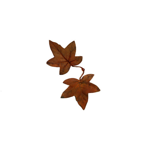 Unique' High Quality Artificial Maple Leaves (Brown/Orange)