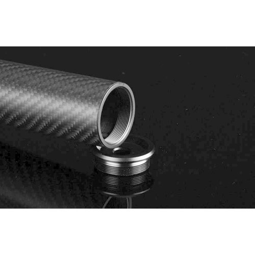 Silverback Carbon Dummy Suppressor, Long, 14mm CCW