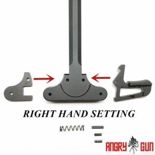 AngryGun HK Style Ambi Charging Handle for Tokyo Marui M4 MWS/ MTR Series GBB - FDE