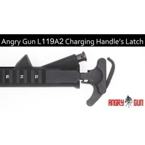 AngryGun L119A2 Charging Handle's Latch