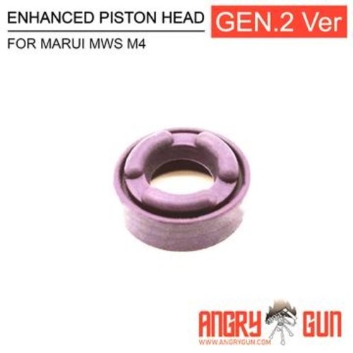 AngryGun Cabezal de Pistón Mejorado Gen 2 Versión para Marui MWS M4