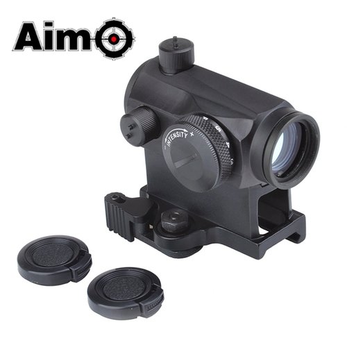 AIM-O - Viseur Point Rouge FlipDot Reflex, Noir - Safe Zone Airsoft