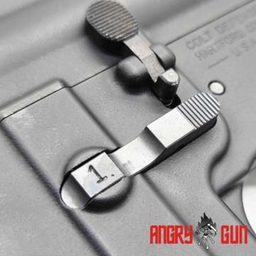 AngryGun L119A2 Ambi Mag Catch for Marui MWS