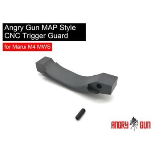 AngryGun MAP Style CNC Trigger Guard for Marui M4 MWS - Angry Gun
