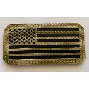 SkirmShop Parche Bandera USA Multicam