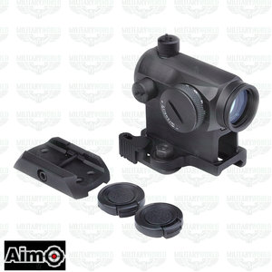 Aim-O T-Series Red/Green Dot with QD Mount & Low Mount