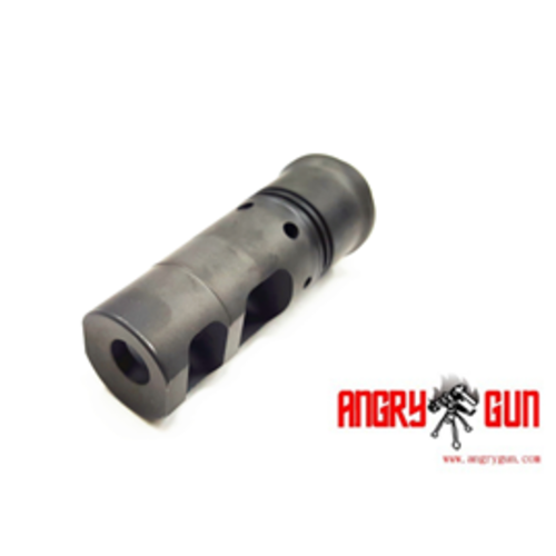 AngryGun Warden Blast Dummy with Type A Muzzle Brake - Black