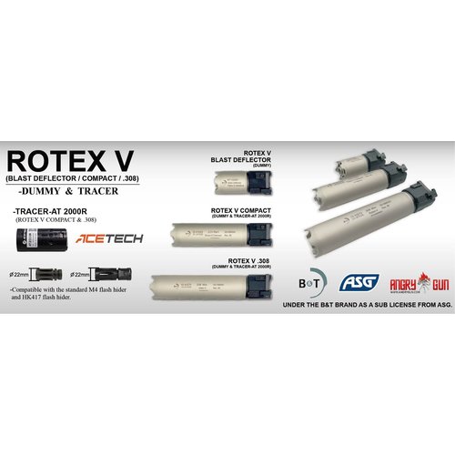 AngryGun Rotex V (Blast Deflector/ Compact / .308)