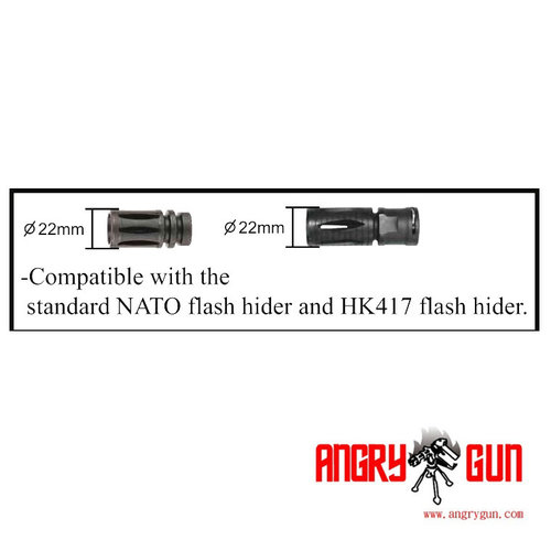 AngryGun Rotex V (Blast Deflector/ Compact / .308)