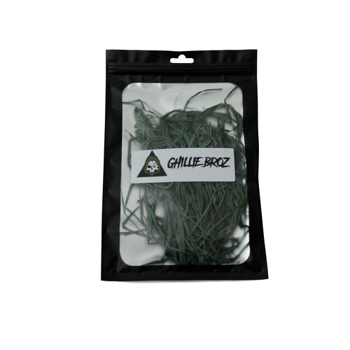 GhillieBroz Raffia - Dark Green