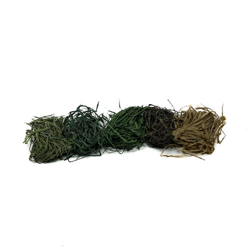 GhillieBroz Raffia - Dark Green