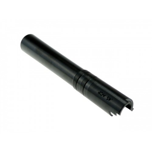 Cow Cow Technology OB1 5.1 Stainless Steel Outer  Barrel (.45 Marking) - Black Cow Cow Technology OB1 5.1 Stainless Steel Outer  Barrel (.45 Marking) - Black