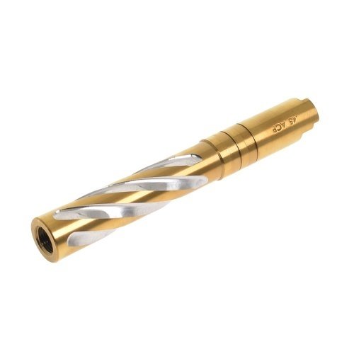 Cow Cow Technology Tornado 5.1 Threaded Outer  Barrel (.45 Marking) - Gold