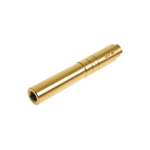 Cow Cow Technology 4.3 Threaded Outer  Barrel (.45 Marking) - Gold