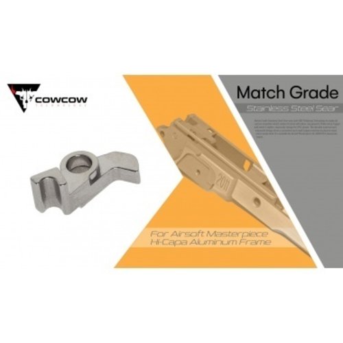 Cow Cow Technology Match Grade Stainless Steel Sear for Airsoft MasterPcs Aluminum Frame Cow Cow Technology Match Grade Stainless Steel Sear for Airsoft MasterPcs Aluminum Frame