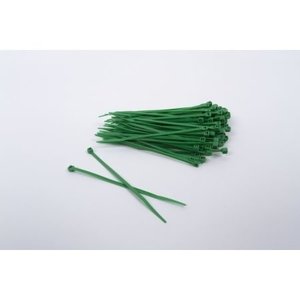 SkirmShop Bridas de Nailon 200 Piezas Verde