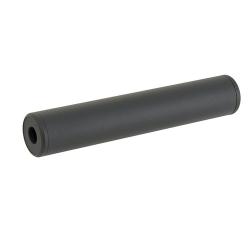 Metal 190x35mm Silenciador Smooth - Negro