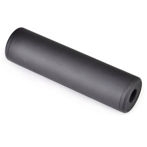 Metal 100 x35mm Silenciador Smooth - Negro