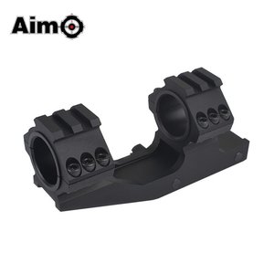 Aim-O Top-Slide Top 25.4-30mm Extended Scope Mount- Black