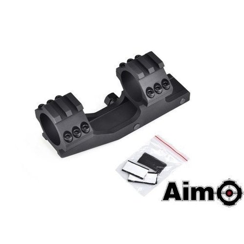 Aim-O 30mm One Pcs Cantilever Scope Mount - Black