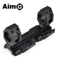 Tactical 25.4mm-30mm QD Version Scope Ring Mount- Black