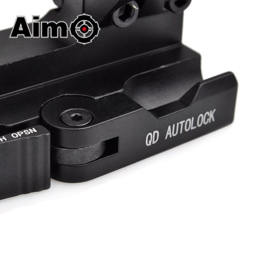 Aim-O Montura para Mira Telescópica 25.4-30mm con QD - Negro