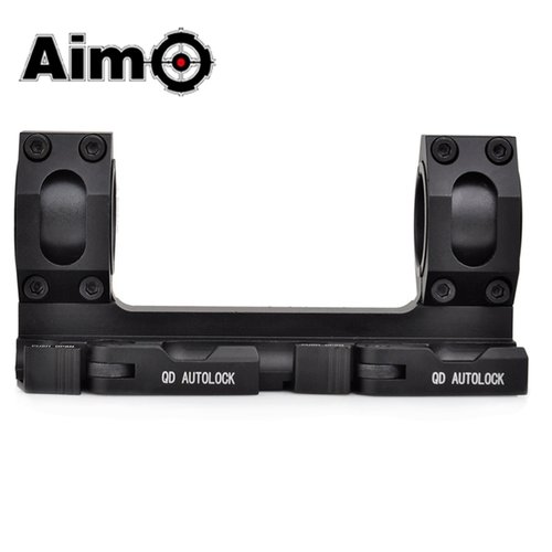 Aim-O Tactical 25.4mm-30mm  QD Version Scope Ring Mount- Black