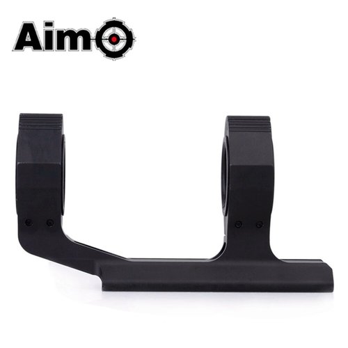 Aim-O Montura para Mira Telescópica Ultra Ligera con Nivel 25,4/30mm 1"- Negro