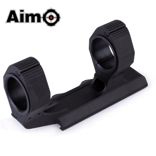 Aim-O Montura para Mira Telescópica Ultra Ligera con Nivel 25,4/30mm 1"- Negro