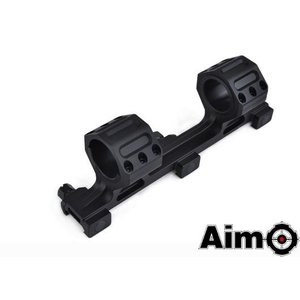 Aim-O GE Long Version Scope Ring Mount 25mm-30mm- Black